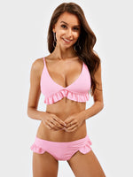 ODM Ladies Sleeveless Two Piece Bikinis