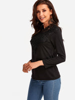 OEM Ladies Black T-Shirts