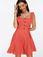 ODM Ladies Sleeveless Casual Dress