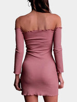 NEW FEELING Womens Pink Mini Dresses