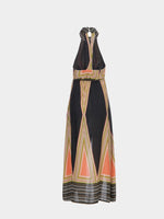 NEW FEELING Womens Striped Maxi Dresses