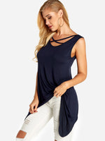 Custom Womens Sky Blue Camis