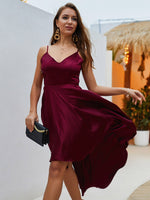 OEM Ladies Red Maxi Dresses