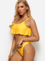 OEM Ladies Yellow Bikinis