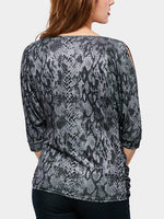 NEW FEELING Womens Black T-Shirts