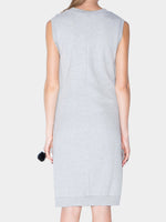 NEW FEELING Womens Grey Shirt Dresses
