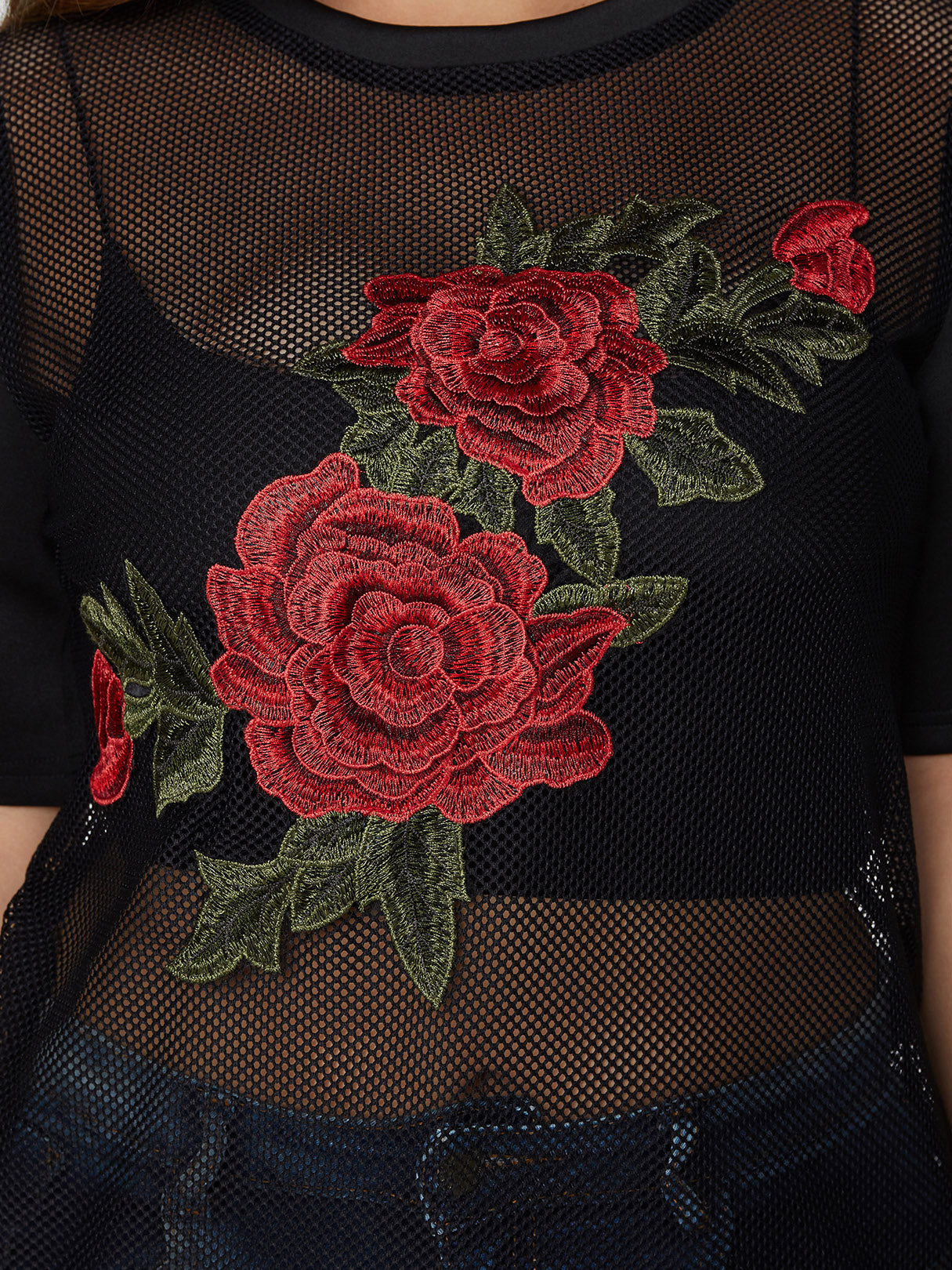 ODM Ladies Half Sleeve Plus Size Tops