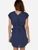 NEW FEELING Womens Navy Mini Dresses