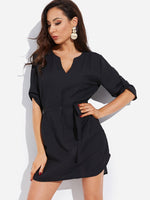 ODM Ladies 3/4 Sleeve Dresses