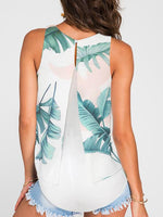 NEW FEELING Womens White Camis