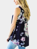NEW FEELING Womens Navy Camis