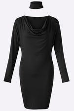 NEW FEELING Womens Black Bodycon Dresses