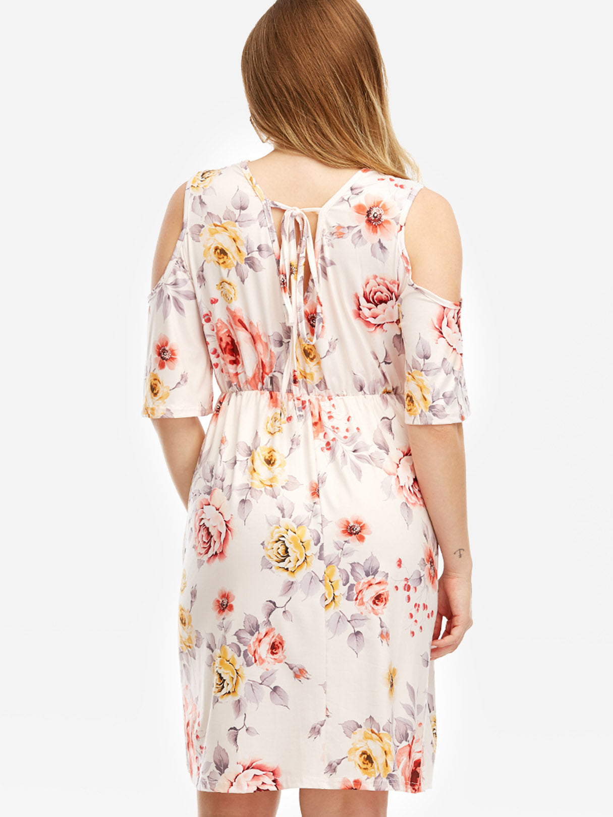 NEW FEELING Womens Floral Plus Size Dresses