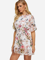 OEM Ladies White Mini Dresses