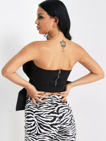 NEW FEELING Womens Black Camis