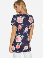 NEW FEELING Womens Navy T-Shirts