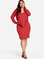 OEM ODM Plus Size Dressy Dresses