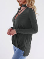 Custom Elegant Ruffle Blouses