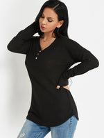 ODM Ladies Long Sleeve T-Shirts