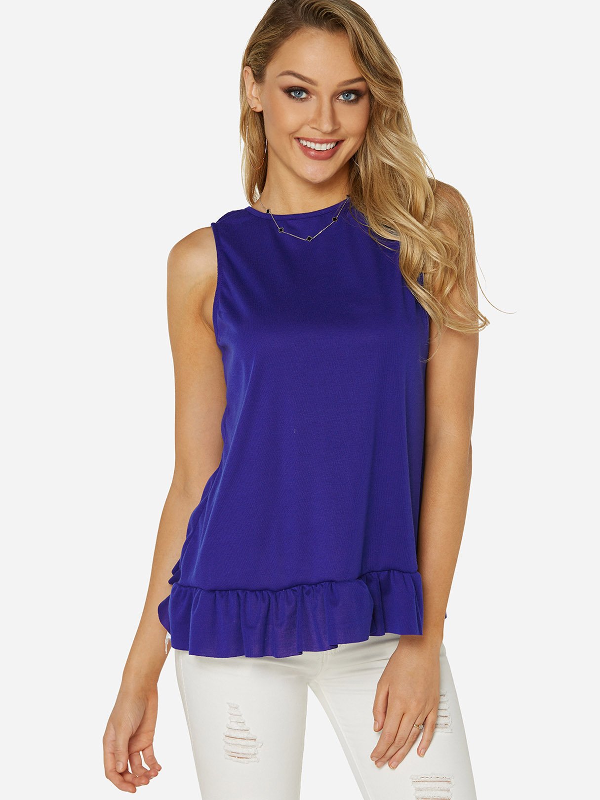 Custom Ladies Top With Choker