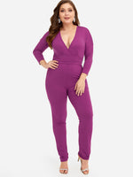 OEM Ladies Purple Plus Size Bottoms