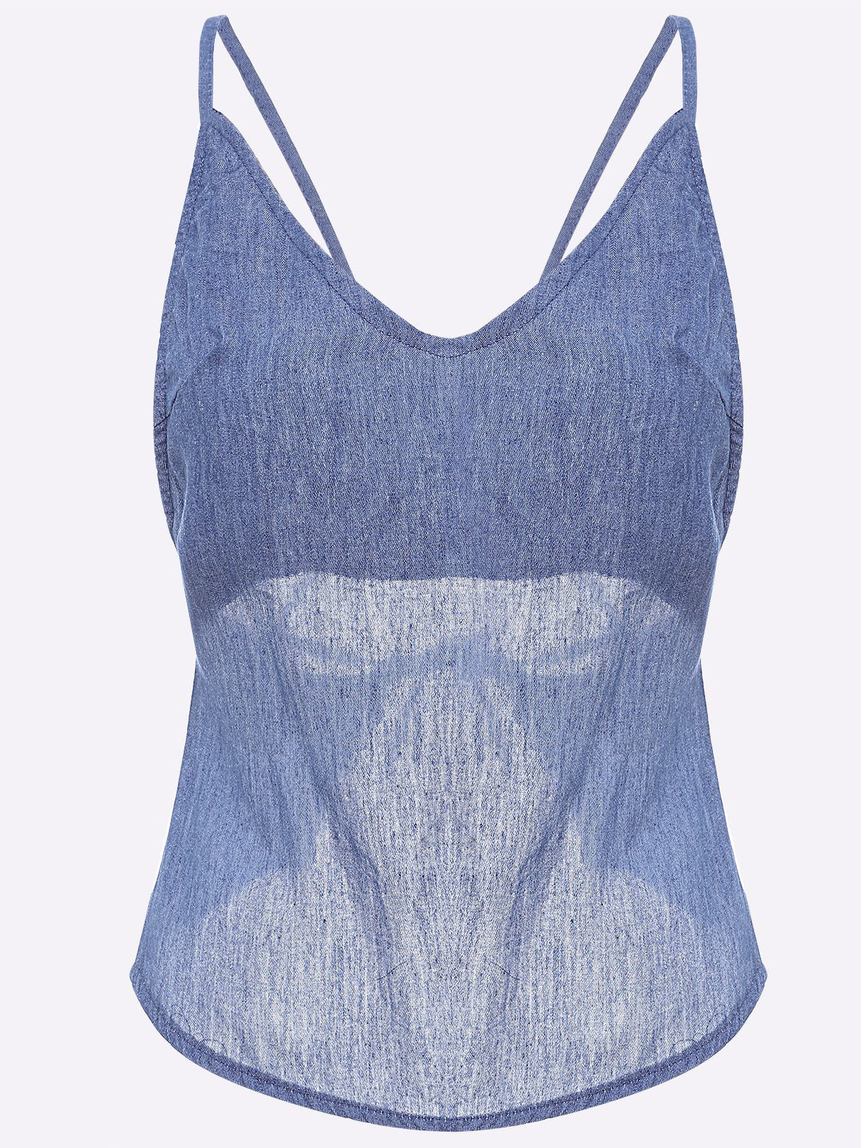 OEM Ladies Blue Camis
