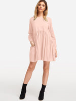 Custom Long Sleeve Maxi Dress