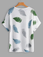 NEW FEELING Womens White Plus Size Tops