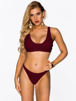 OEM Ladies Burgundy Bikinis