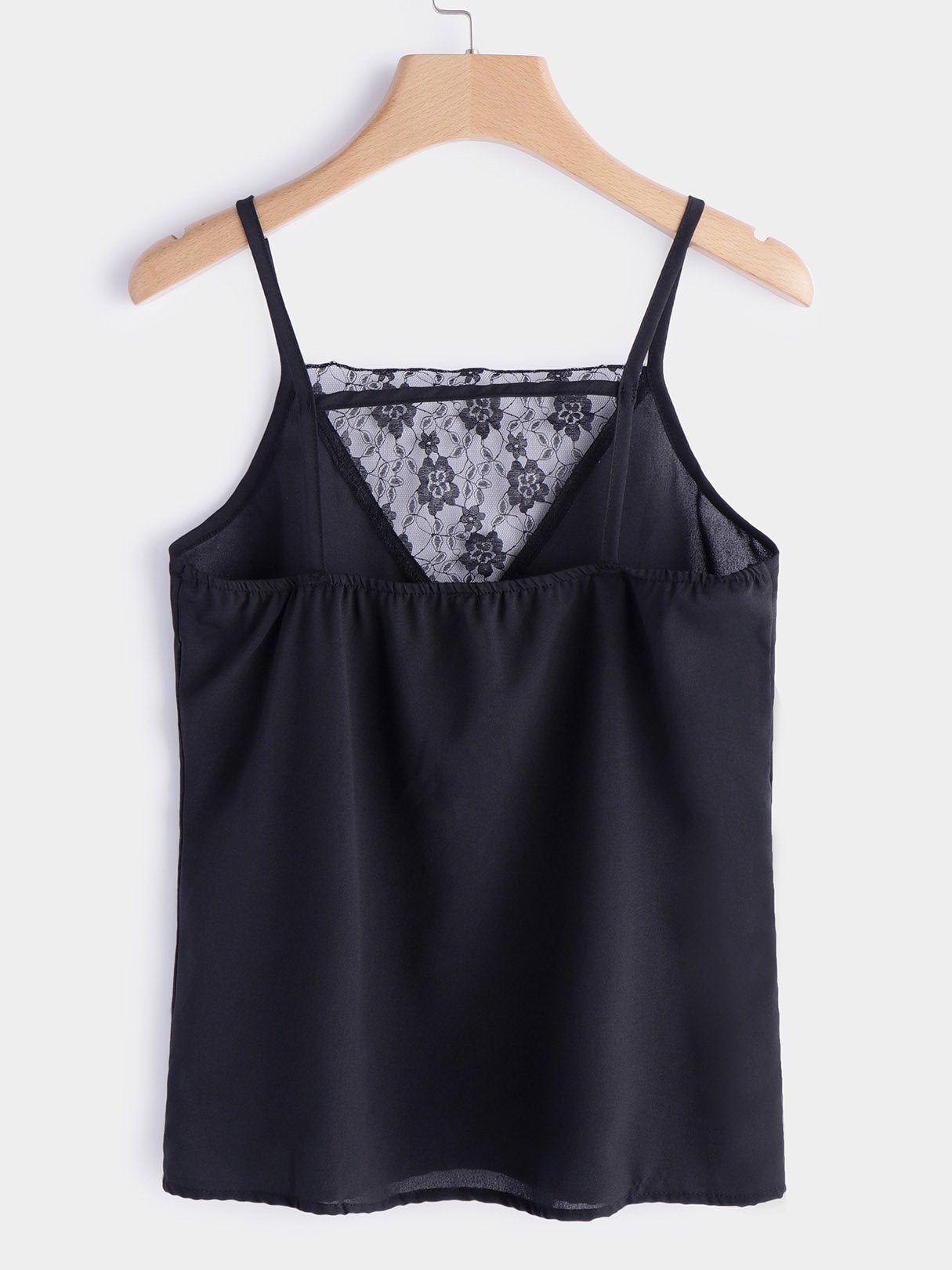 NEW FEELING Womens Black Camis