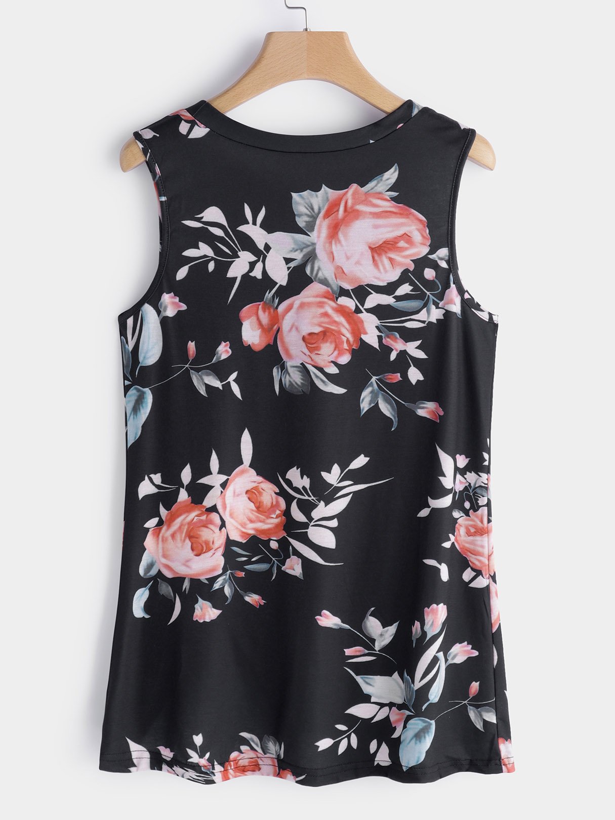 NEW FEELING Womens Black Camis