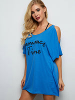 OEM Ladies Blue Cover-Ups