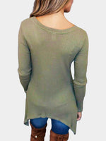 NEW FEELING Womens Green T-Shirts