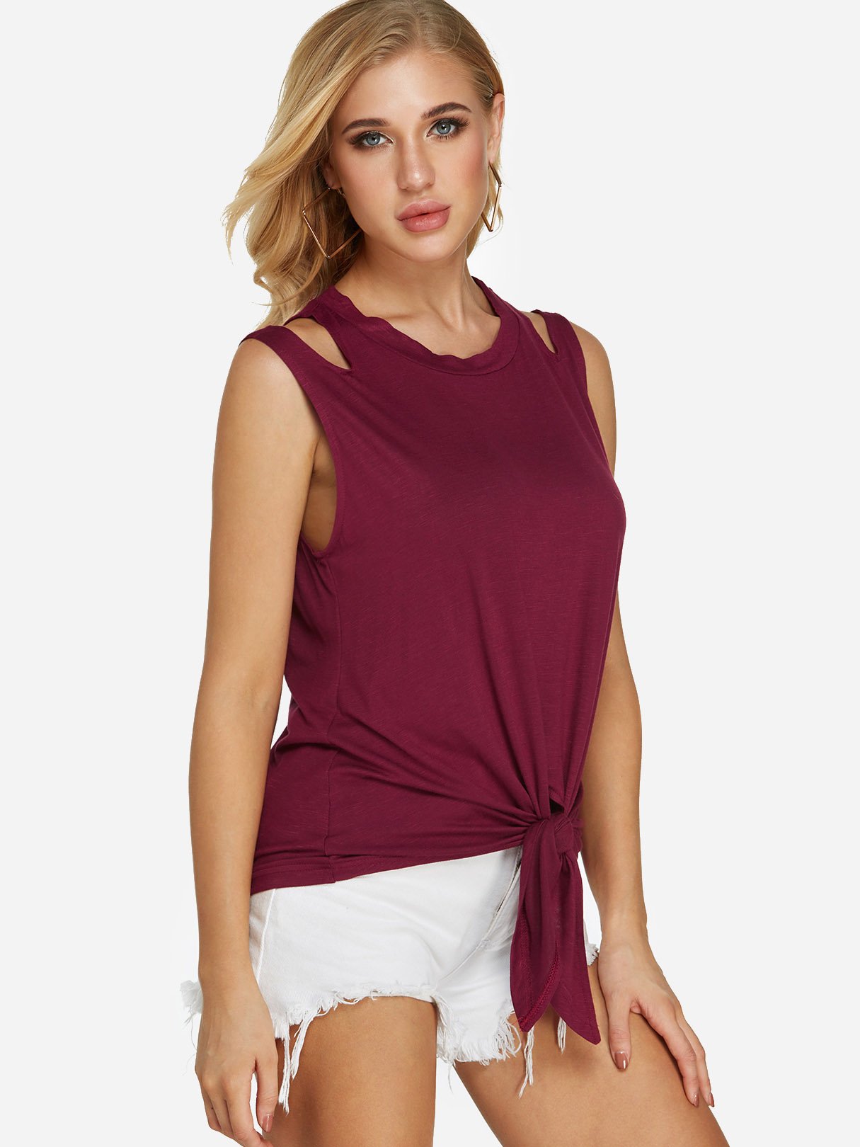 ODM Ladies Sleeveless Tank Top