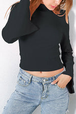 OEM Ladies Black T-Shirts