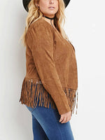 OEM Ladies Brown Plus Size Coats & Jackets