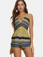 Navy Blue Halter Bikini Top