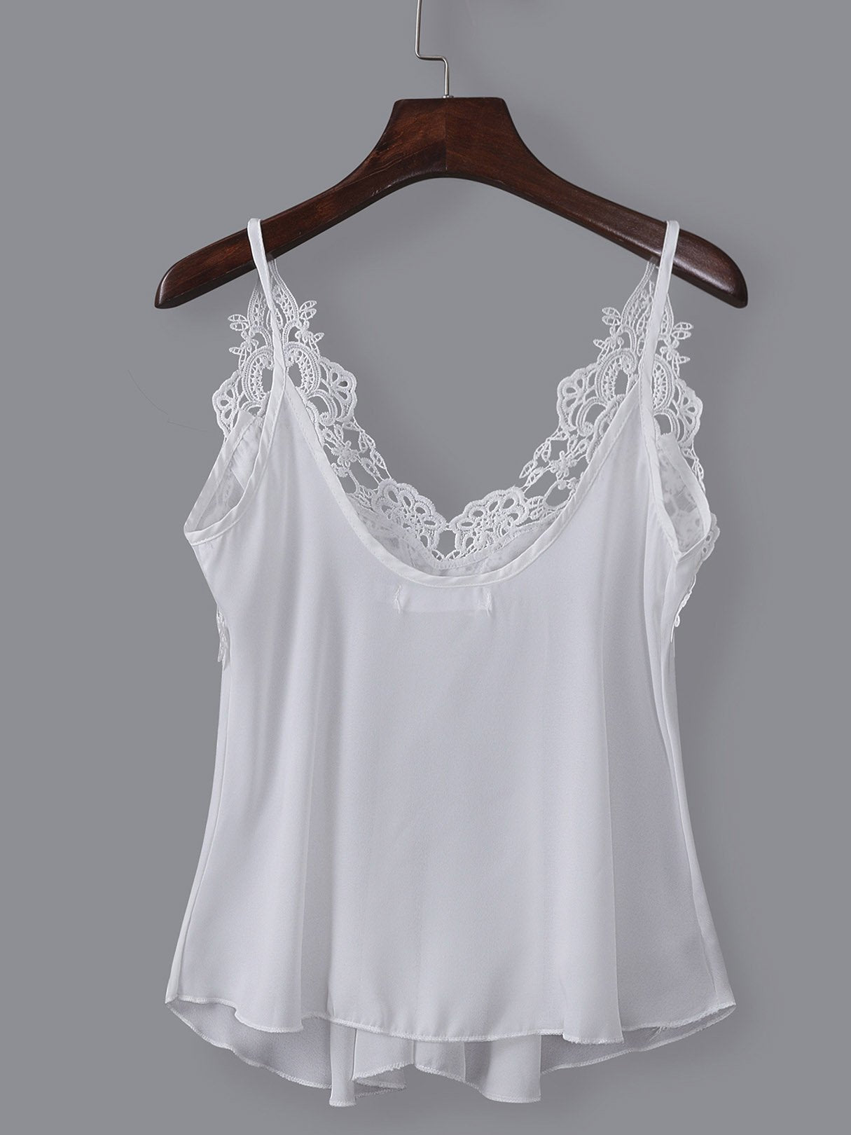 OEM Ladies White Camis