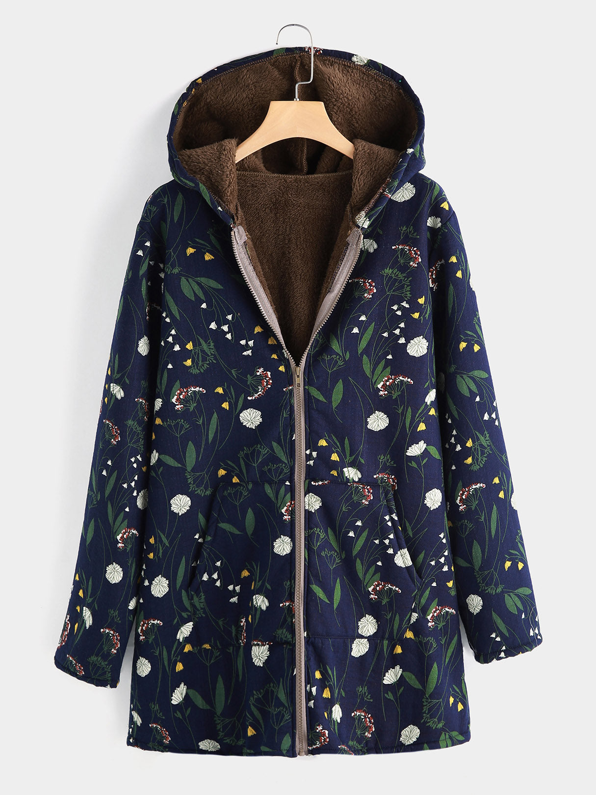 OEM Ladies Navy Plus Size Coats & Jackets