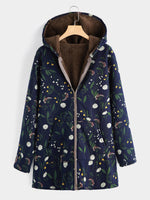 OEM Ladies Navy Plus Size Coats & Jackets