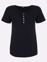 OEM Ladies Black T-Shirts