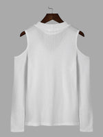 NEW FEELING Womens White T-Shirts