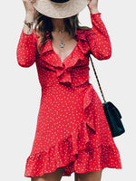 ODM Ladies Long Sleeve Mini Dresses