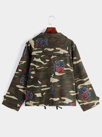 NEW FEELING Womens Camo Plus Size Coats & Jackets