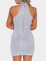 NEW FEELING Womens Grey Sexy Dresses