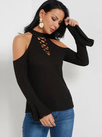 OEM Ladies Black T-Shirts