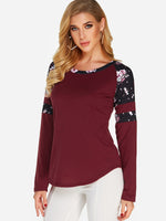 ODM Ladies Long Sleeve T-Shirts