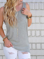 NEW FEELING Womens Grey Camis