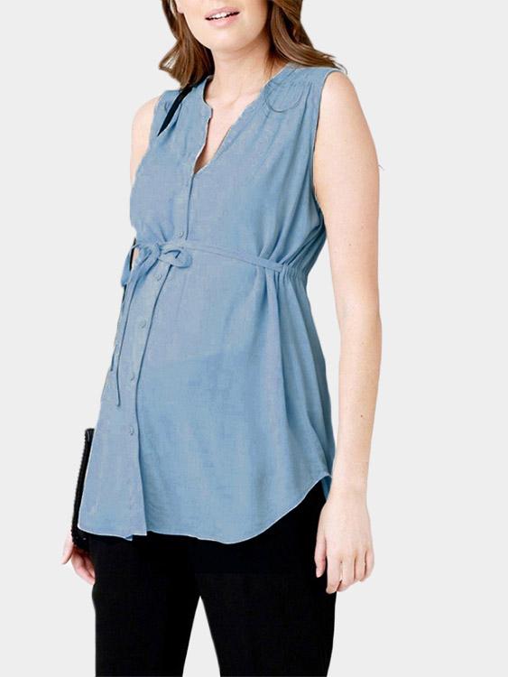 OEM ODM Royal Blue Tops For Ladies