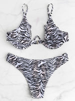 NEW FEELING Womens Multi Bikinis